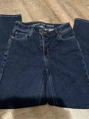 American Eagle Outfitters High-Rise Dark Indigo Women’s Jeans